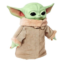 Mattel Grogu plush display-ready for fans and collectors