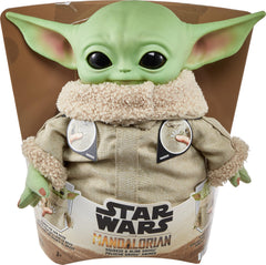 Mattel Grogu plush in box ready for gifting to fans and collectors