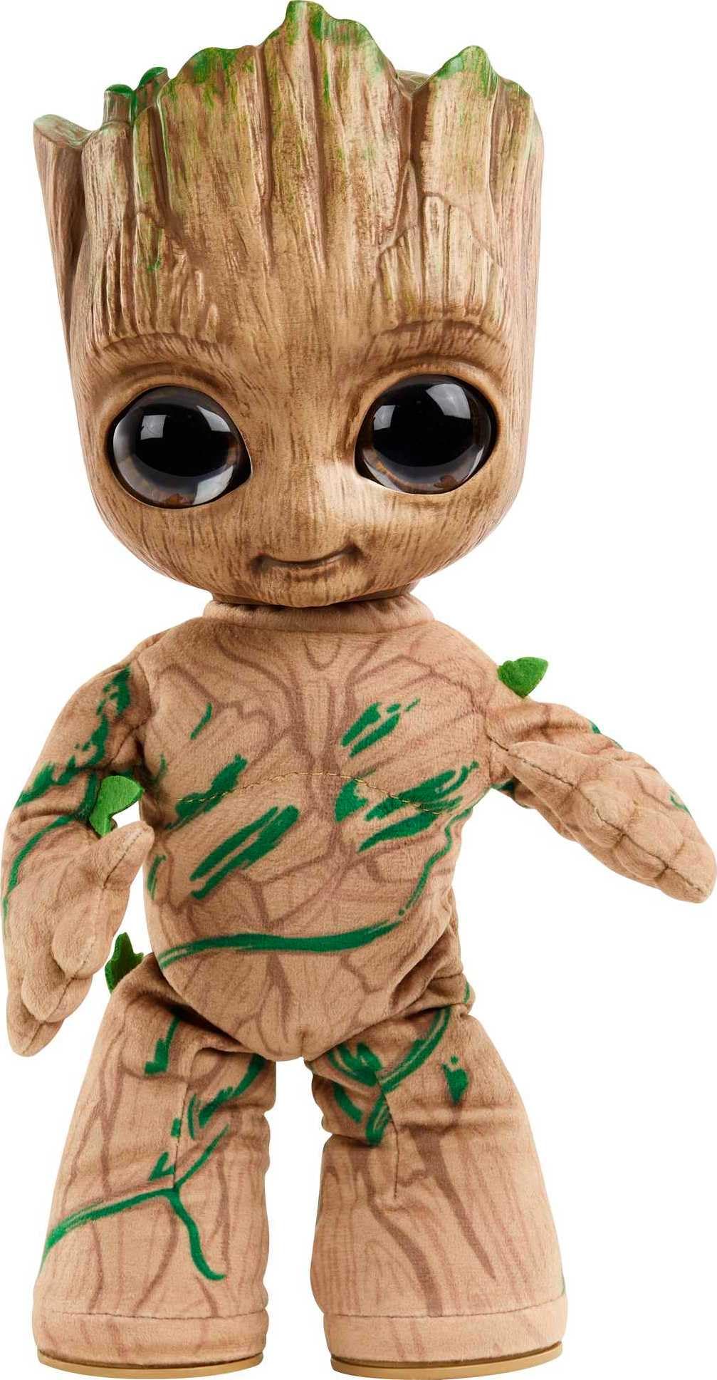 Mattel Groovin Groot plush dances to music for playtime and display