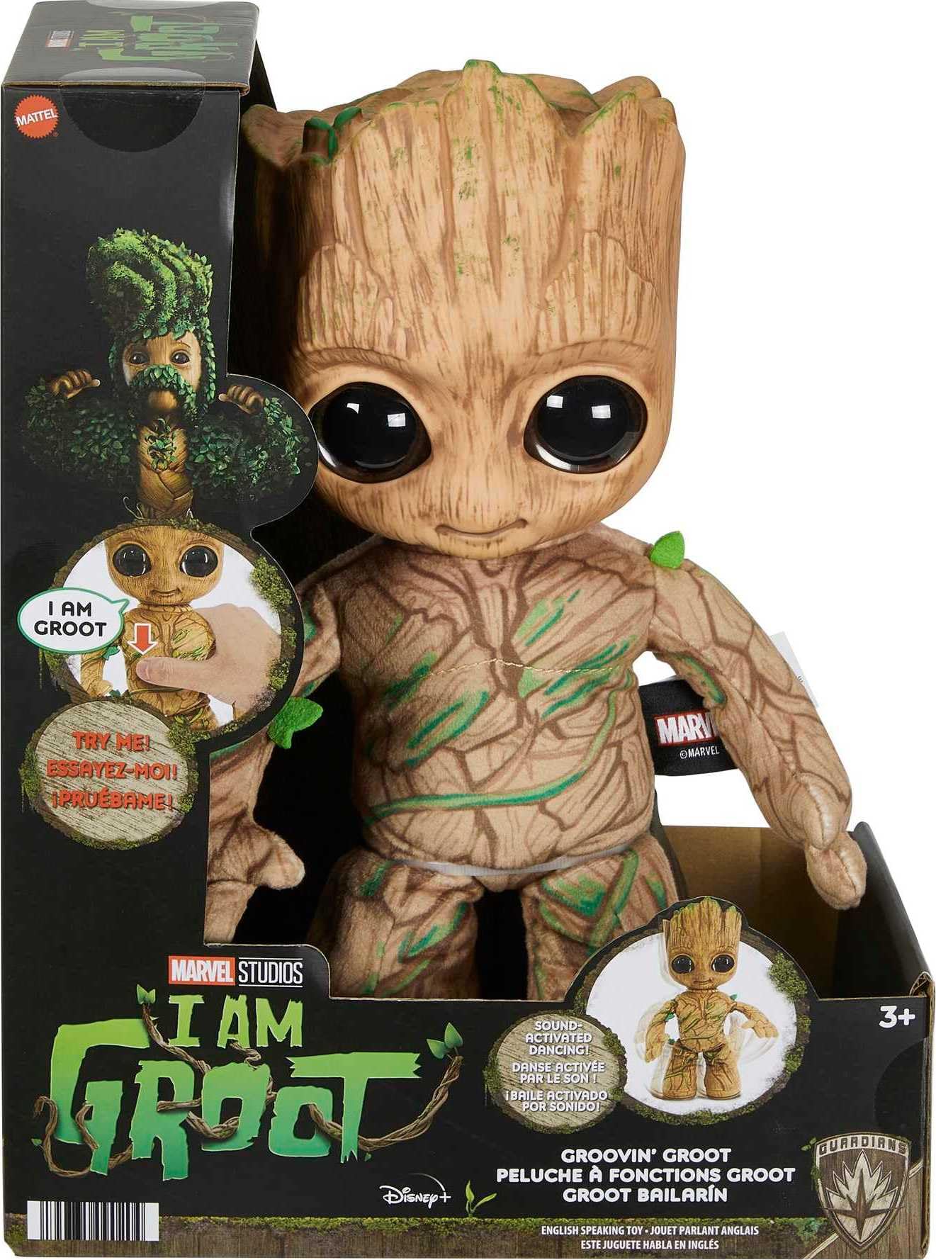 Mattel Groot plush makes a thoughtful gift for Marvel fans ages 3 and up