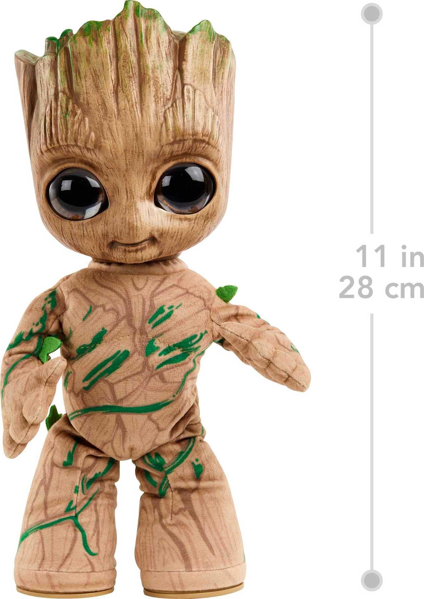 Mattel Groot inspired by Disney plus I Am Groot for collectors and fans