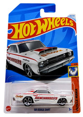Mattel Hot Wheels 1968 Dodge Dart Musclemania pose, ideal for display and gifting