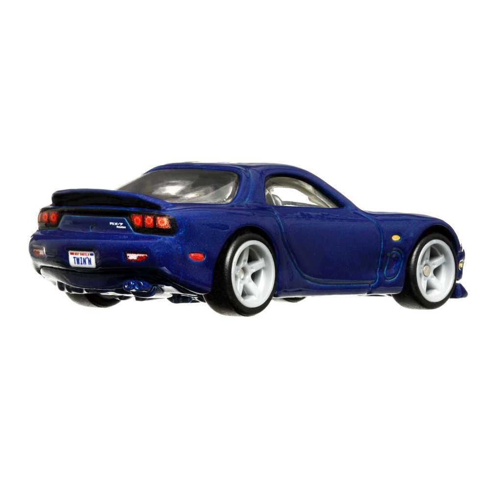 Stunning side view of Mattel Hot Wheels RX-7 for dynamic display.