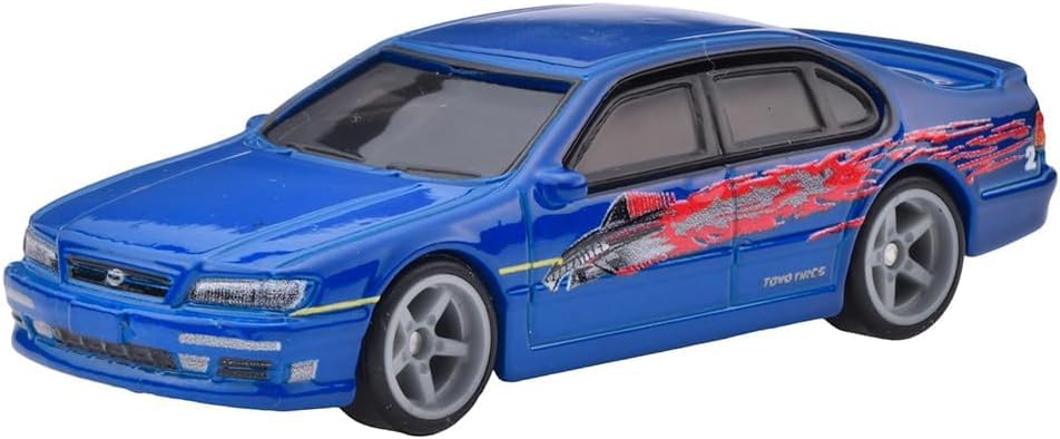 Mattel Hot Wheels 1999 Nissan Maxima side view for display and play