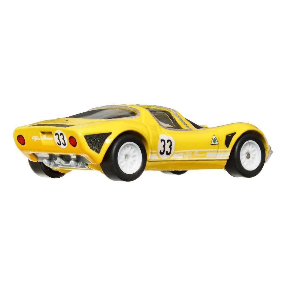 Mattel Hot Wheels Circuit Legends display-ready Alfa Romeo 33 Stradale for collectors