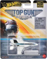 Mattel Hot Wheels F/A-18E Super Hornet airplane toy in gray, ideal for action play.