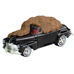 Mattel Hot Wheels HKC25 Side profile highlights authentic Back to the Future deco.