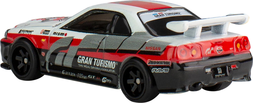 Mattel Hot Wheels metal body and RealRiders tires enhance realism on shelves.