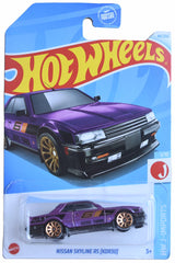 Mattel Hot Wheels Nissan Skyline RS purple 1/64 scale die-cast ideal for display or play