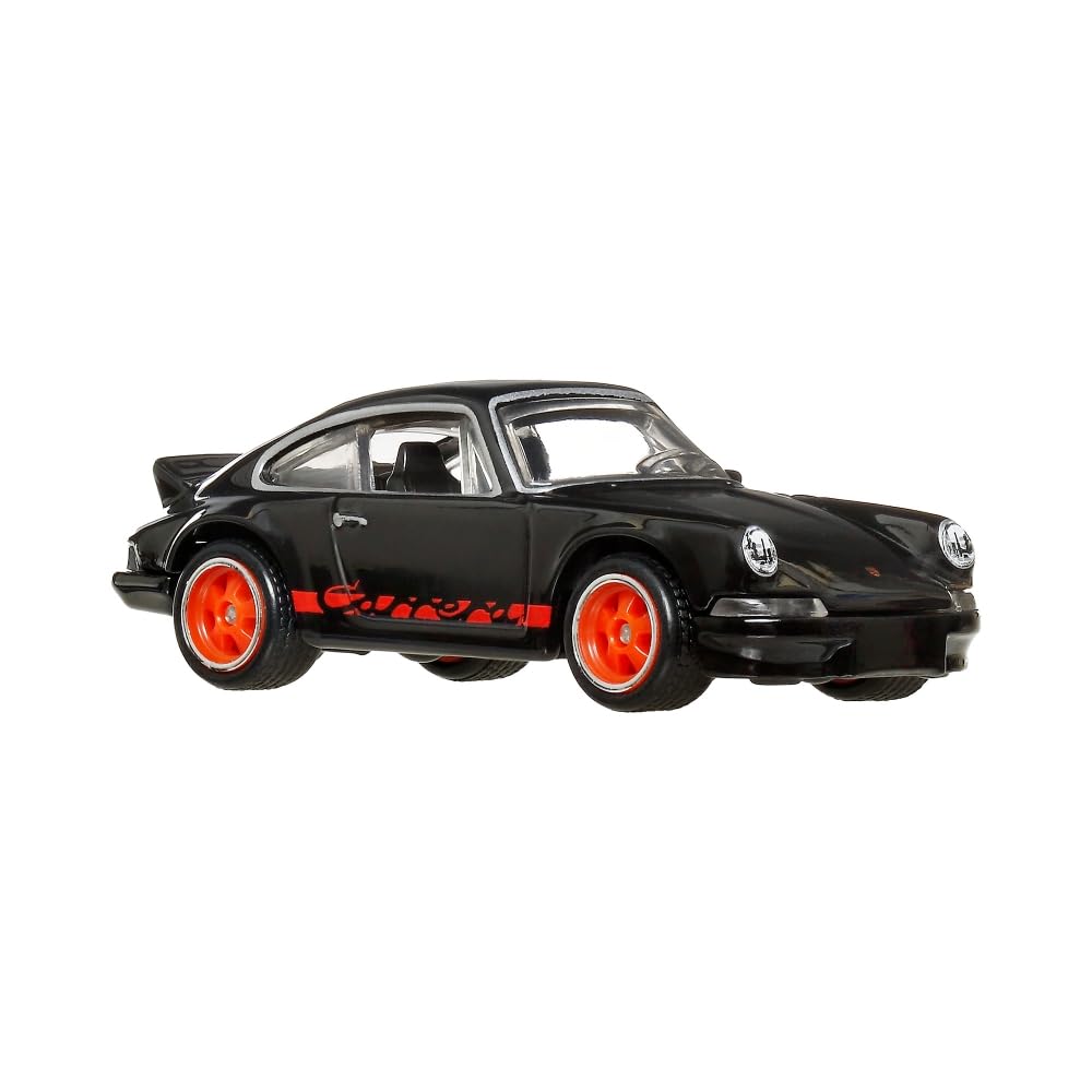 Mattel Hot Wheels Premium Boulevard Porsche 911 Carrera RS 2.7 top-down view reveals scale realism for fans