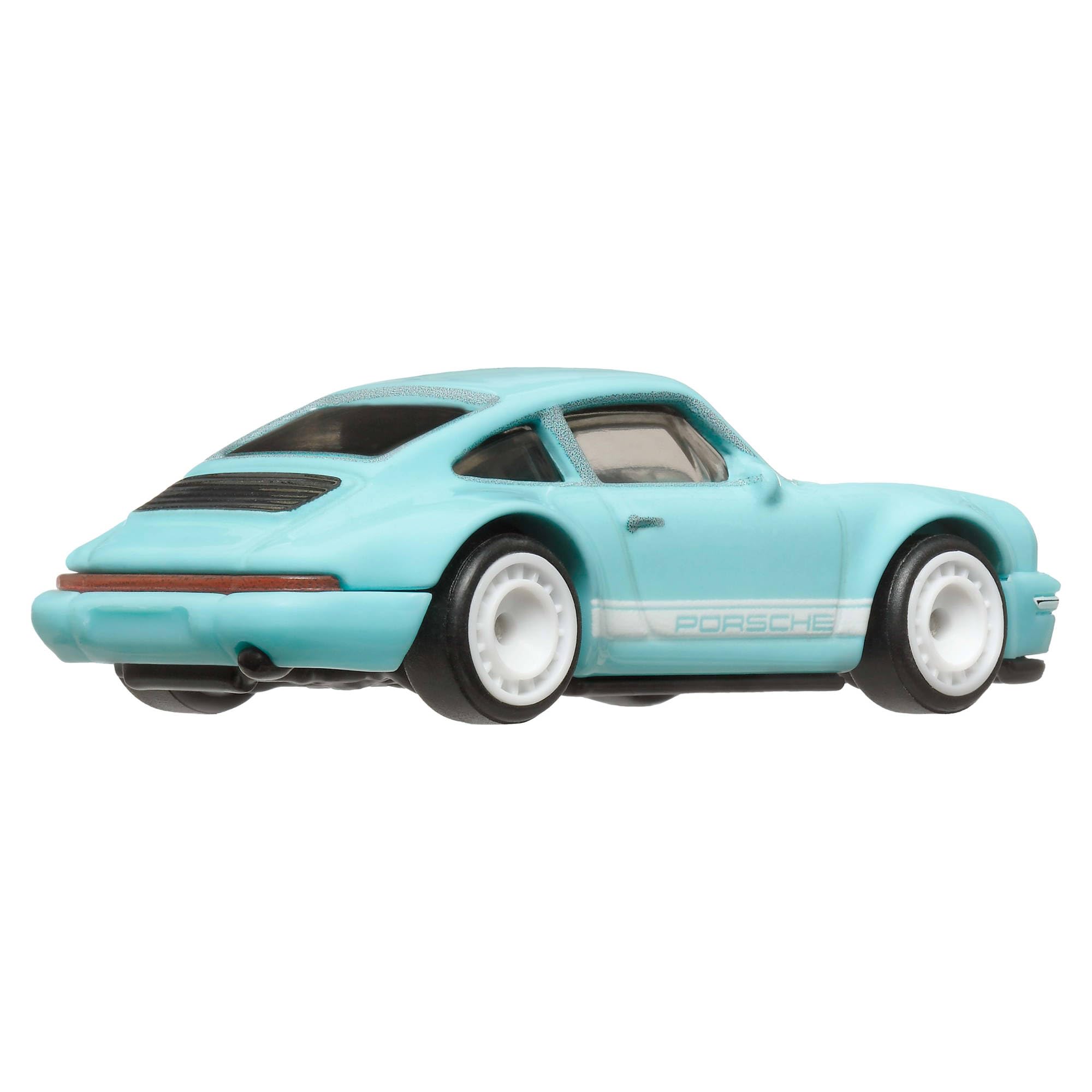 Mattel Hot Wheels Premium Boulevard Porsche 964 top view showing sleek silhouette