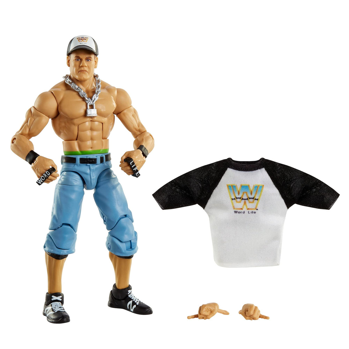 Mattel John Cena Top Picks Elite six-inch figure in a dynamic pose for action play