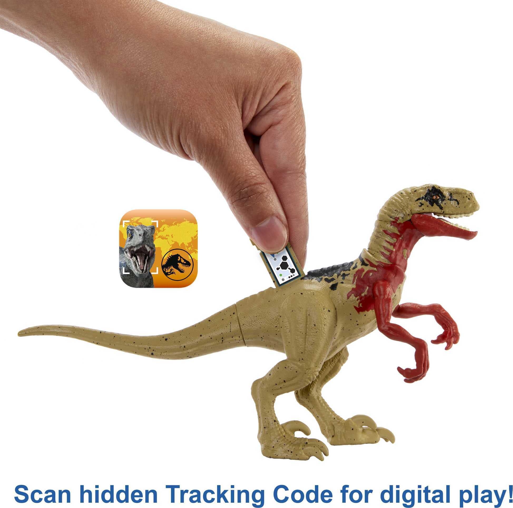 AR activation via Jurassic World Facts App to unlock interactive adventures
