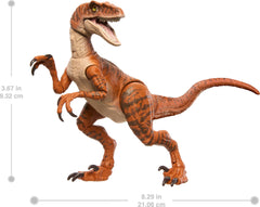 Mattel figure showing life-like details and textured skin for realistic display