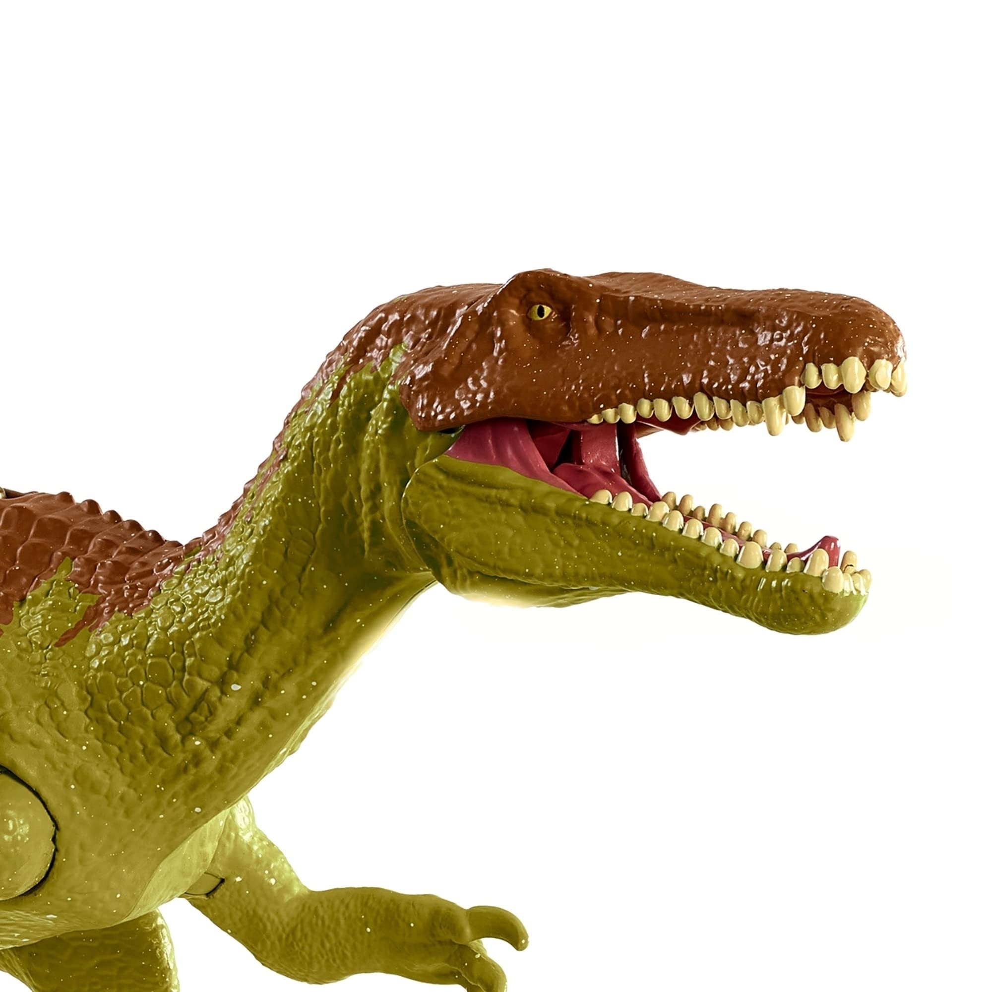 Mattel Jurassic World Camp Cretaceous Baryonyx Limbo detailed sculpt for realistic adventures.