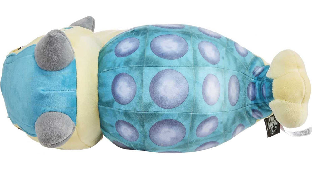 Mattel Jurassic World Bumpy plush 15-inch size supports hugs and on-the-go adventures.