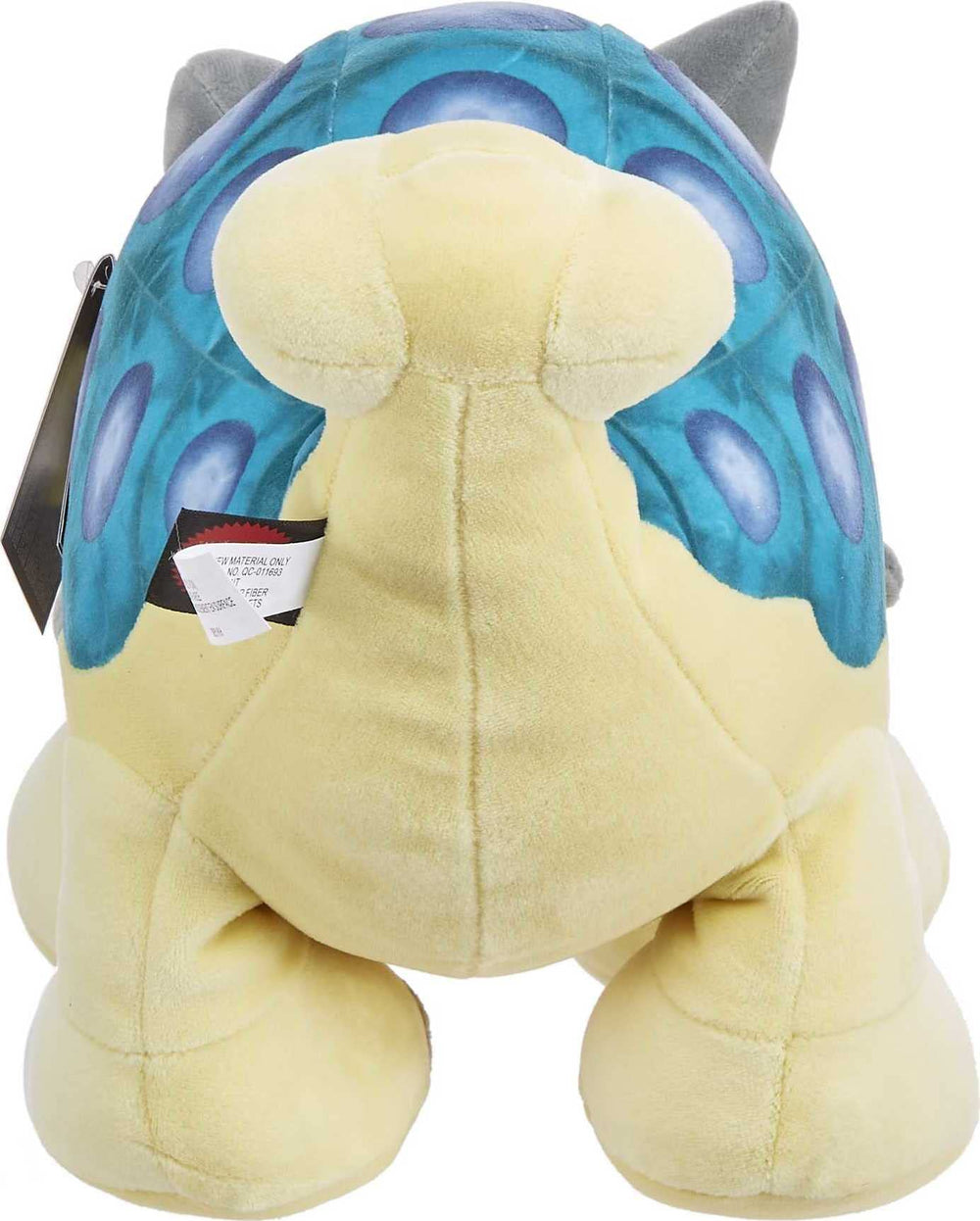Mattel soft fabric Ankylosaurus plush delivers comforting touch during bedtime routines.