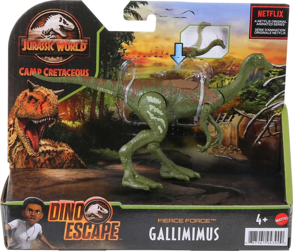 Mattel Gallimimus decoration and color patterns suitable for collectible display.