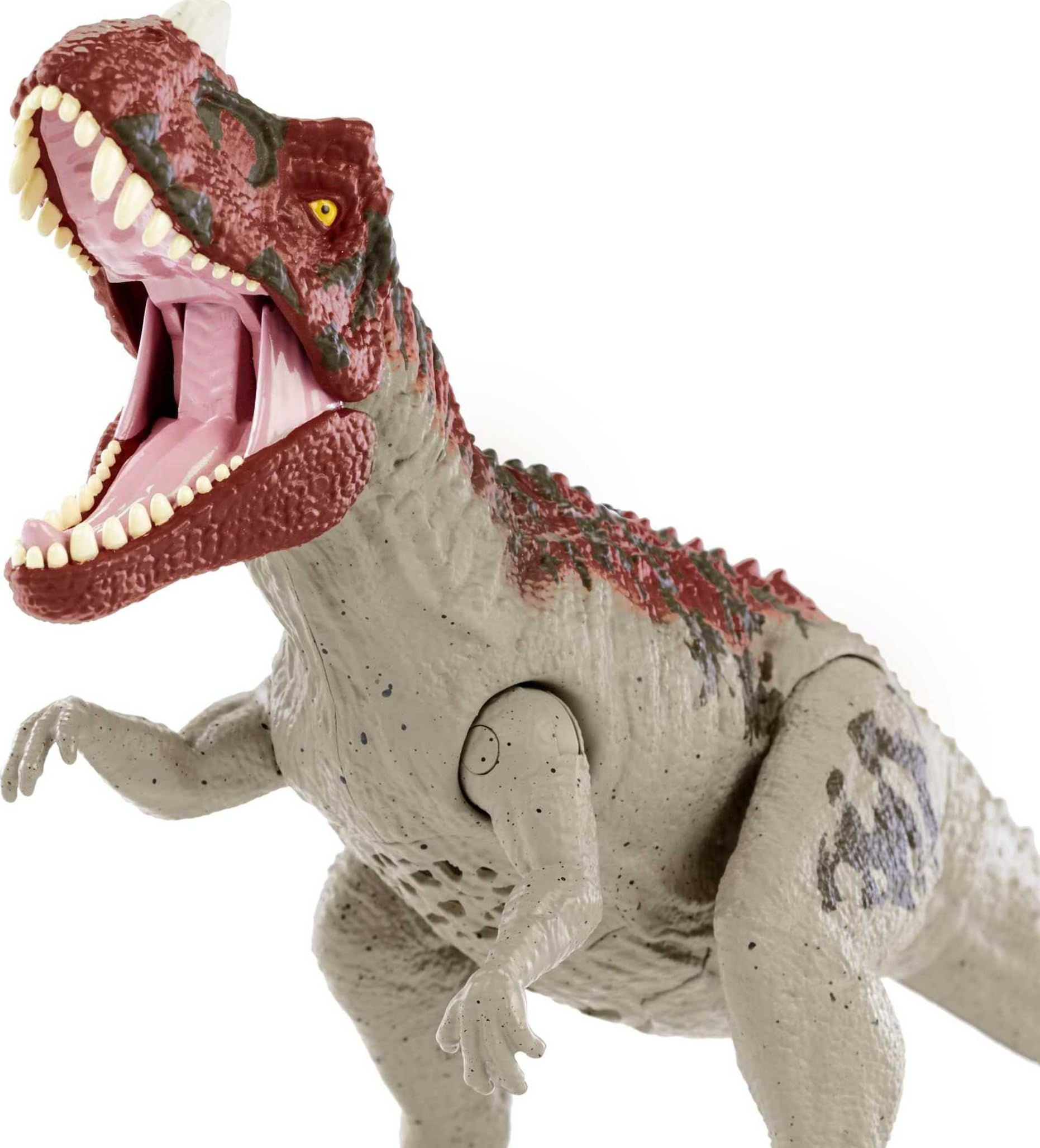 Mattel Ceratosaurus roar feature enhances action-packed imaginative play