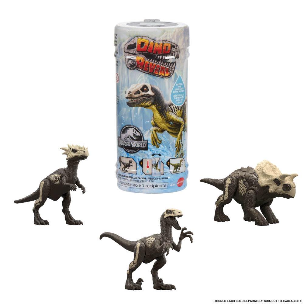 Mattel Dino Reveal lets collectors assemble a diverse species collection