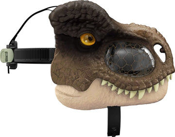 Mattel mask with adjustable strap ensures secure, comfortable wear for extended play