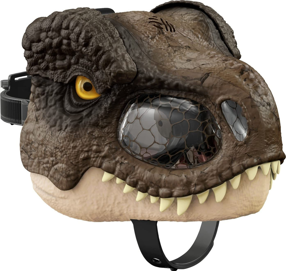 Mattel Jurassic World Dominion Chomp N Roar mask jaw motion for thrilling play