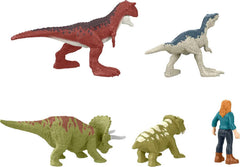 Mattel Jurassic World Dominion dinosaurs assortment for action-packed display and storytelling