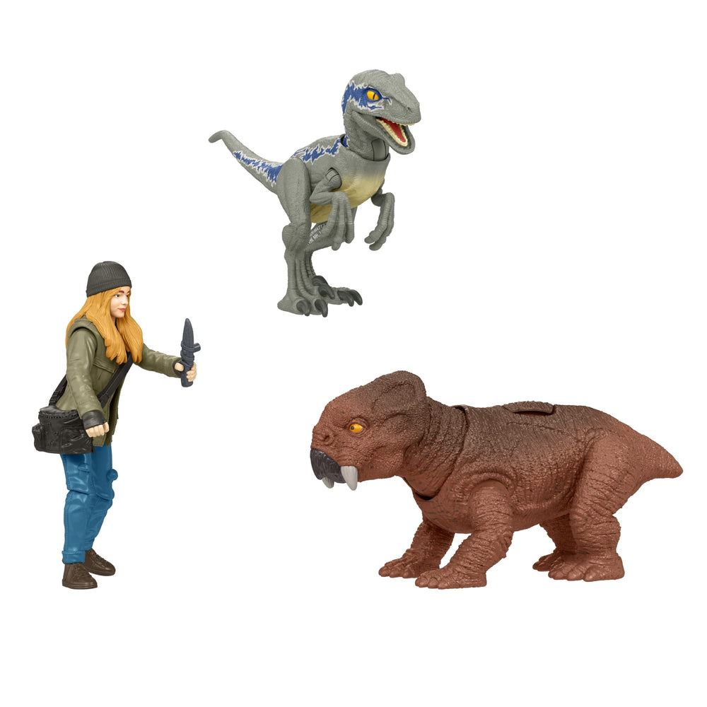 Mattel Jurassic World Dominion posable figures for dynamic reenactments