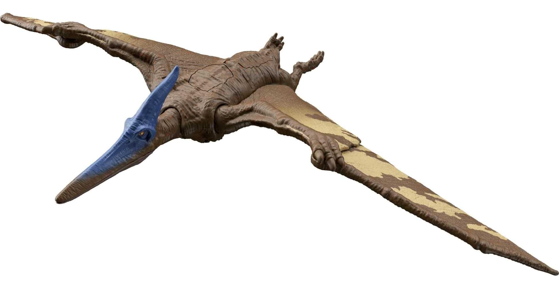 Mattel Jurassic World Roar Strikers Pteranodon detailed sculpting for realism