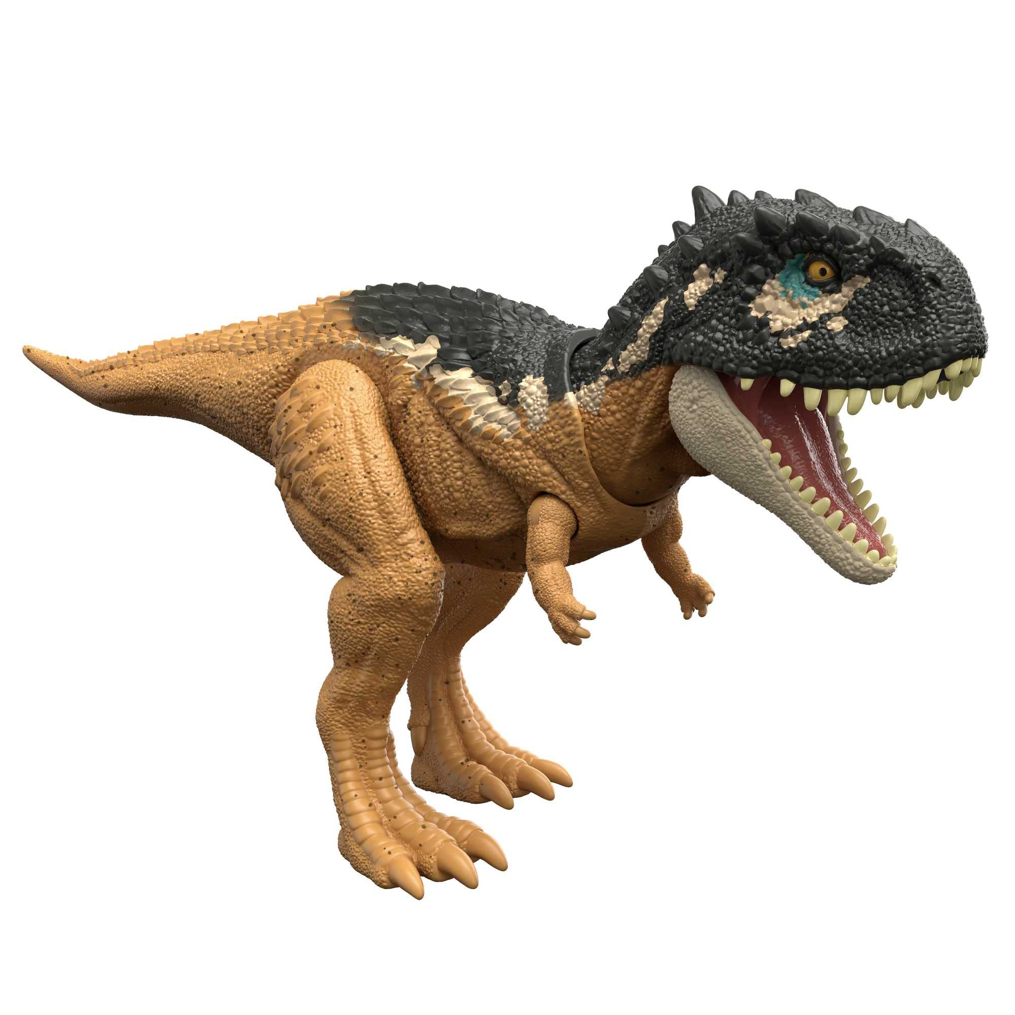 Mattel Jurassic World Roar Strikers dino figure with roaring sound for immersive play