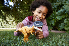 Mattel Jurassic World Roar Strikers figure delivering authentic attack sounds for pretend battles