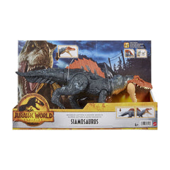 Mattel Siamosaurus vibrant colors and details enhance collector shelves.