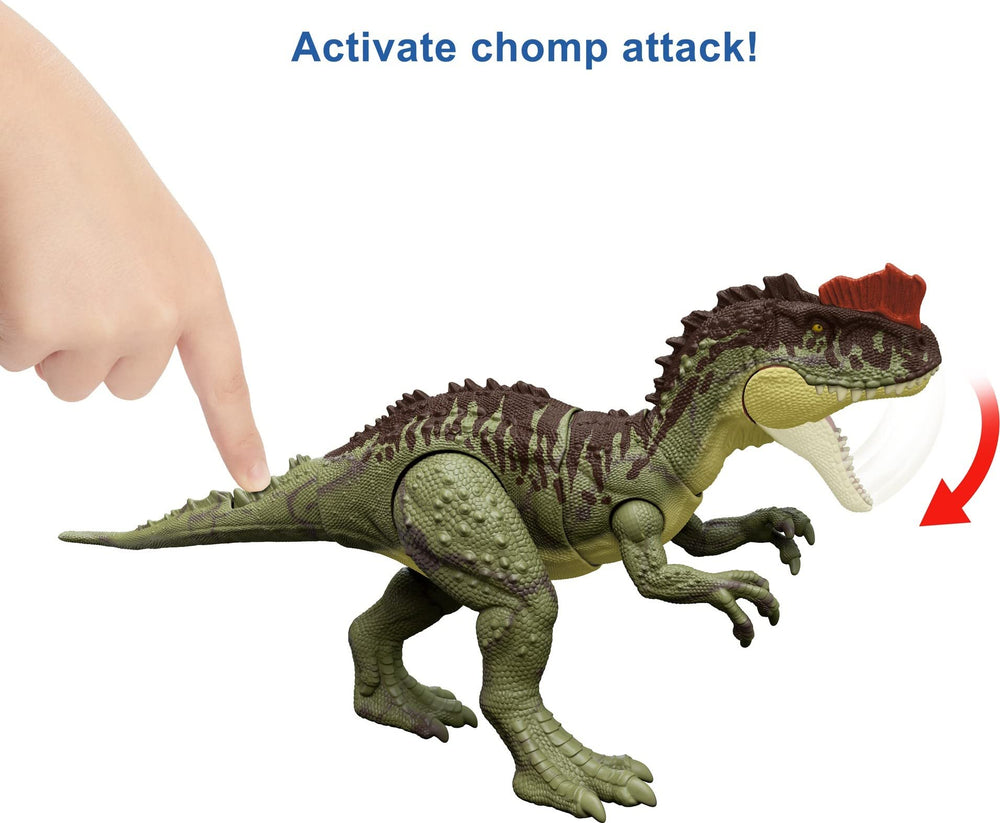 Mattel Jurassic World Yangchuanosaurus with detailed sculpting and textures