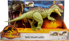 Box and figure packaging ready for imaginative Jurassic World adventures