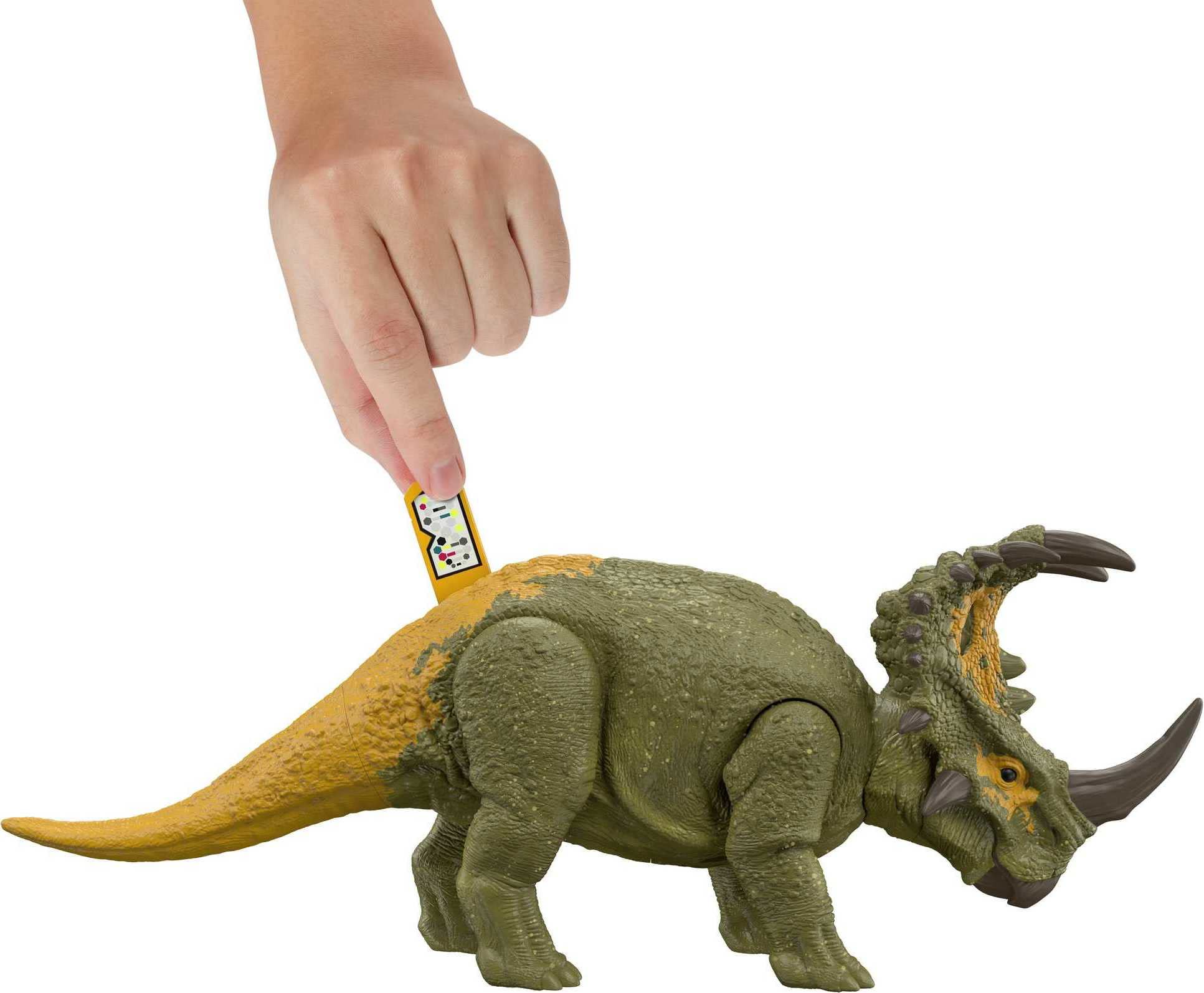 Mattel Jurassic World Facts AR DNA code scan unlocks AR experiences