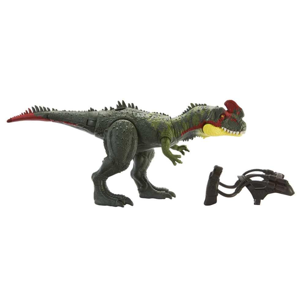 Mattel Jurassic World Sinotyrannus AR experience accessible via app