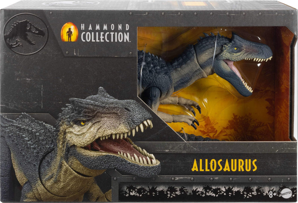 Mattel Allosaurus wired tail enables dynamic, action-ready posing
