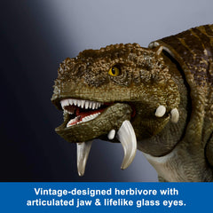 Wired tail on Scutosaurus enables flexible, action-ready stances.