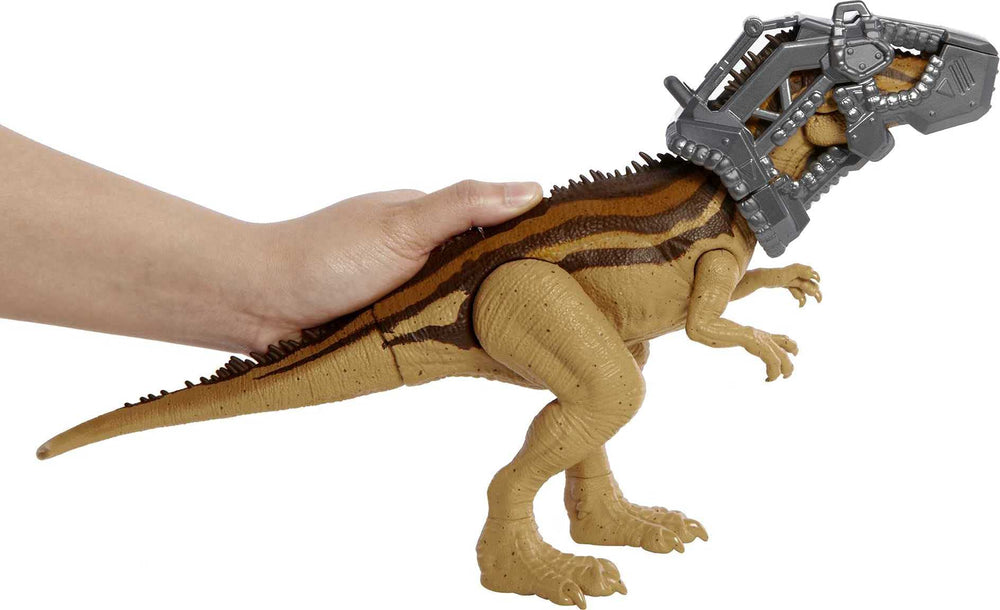 Mattel Jurassic World Mega Destroyers Dino Escape display battle setup for dramatic scenes.