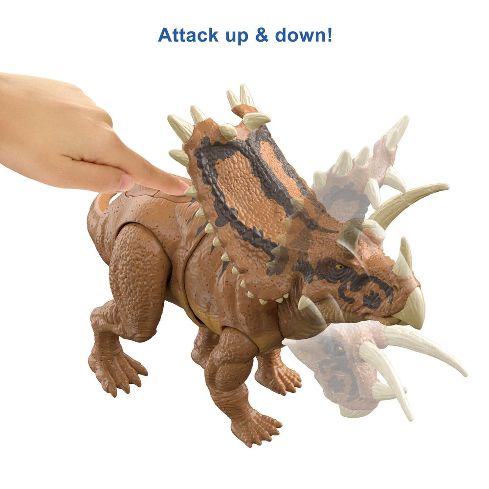 Mattel Jurassic World Mega Destroyers Pentaceratops authentic decoration for collector appeal