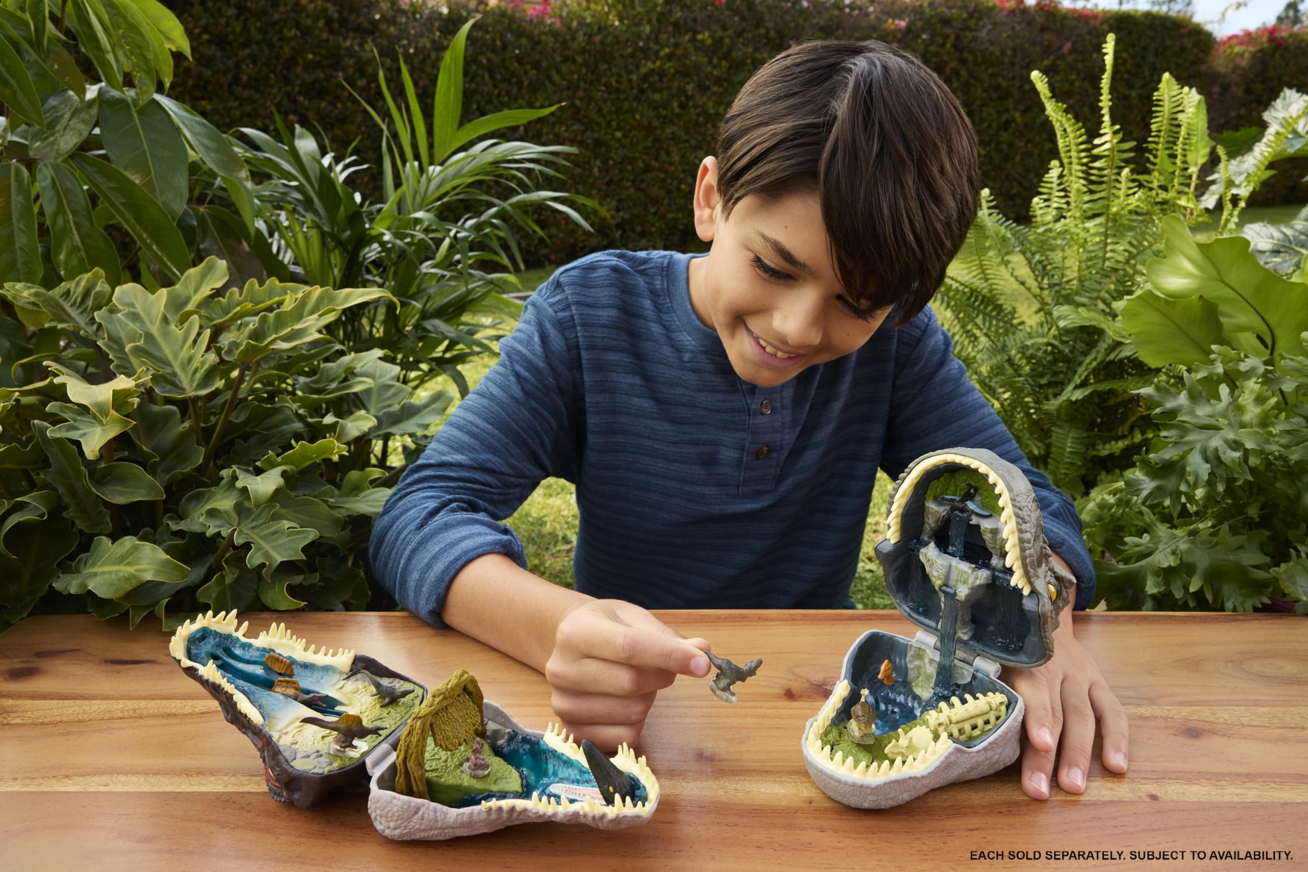 Mattel Jurassic World Rebirth four features engage kids in imaginative adventures