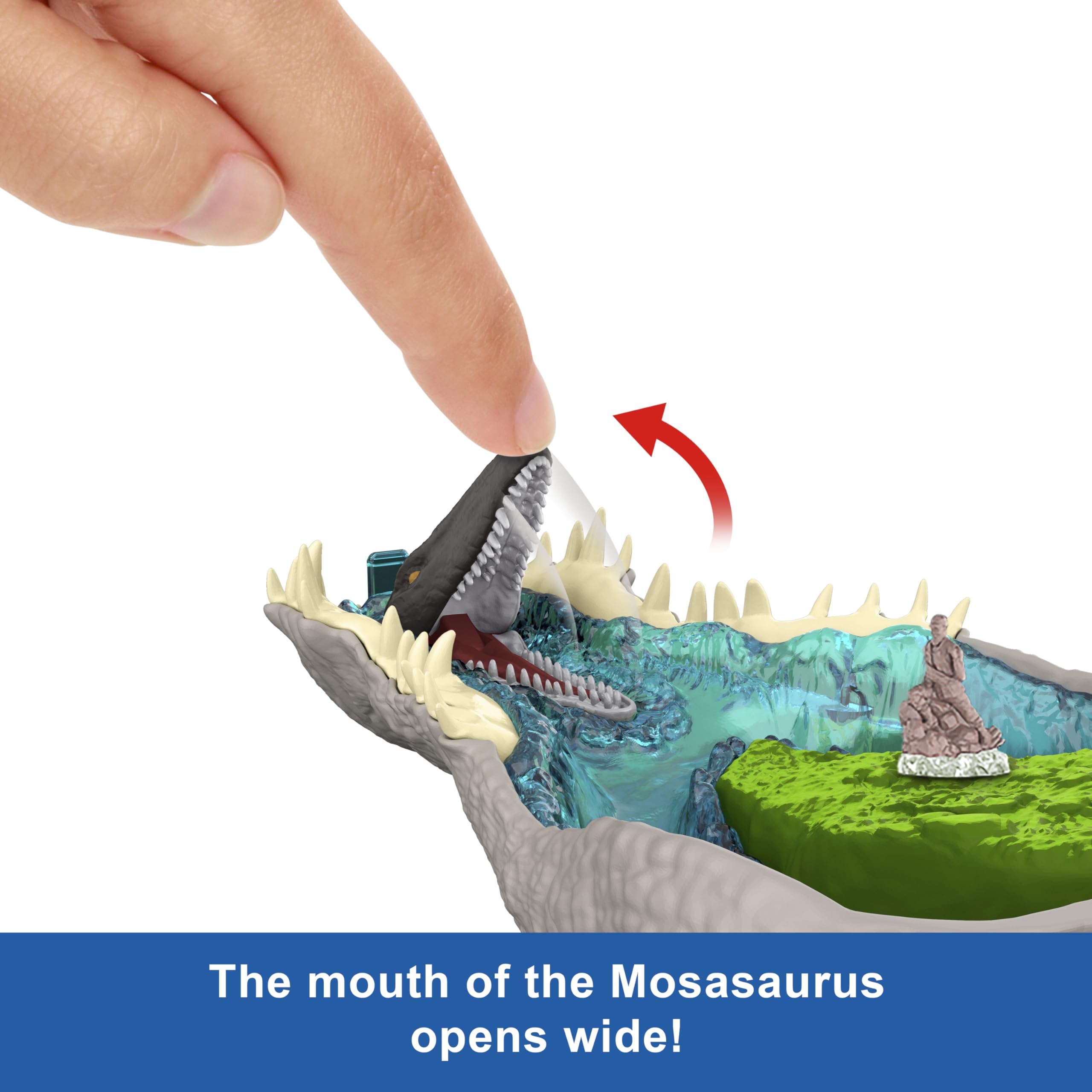 Mattel Jurassic World Rebirth pegs secure figures on play surfaces