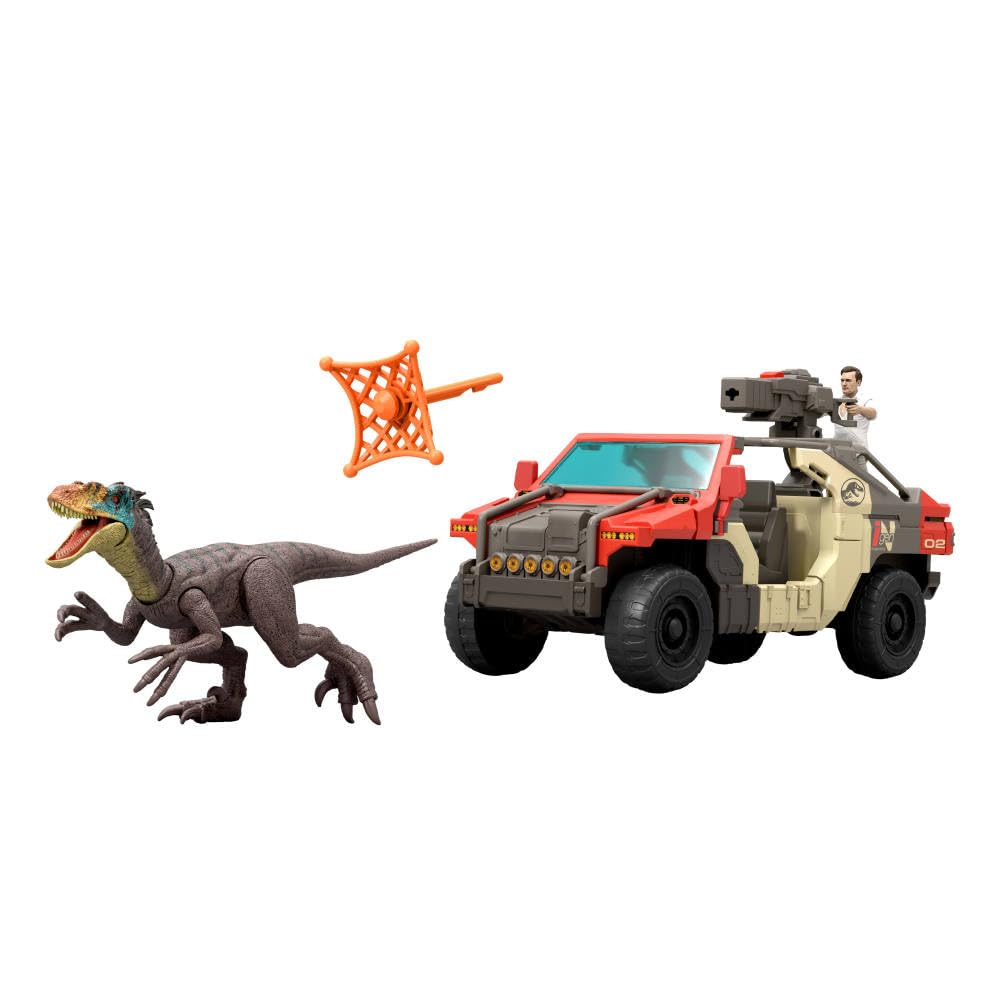Velociraptor tracking code for AR play on the Mattel set