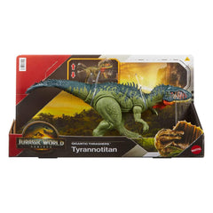 Mattel Jurassic World Rebirth Tyrannotitian ride rampage expands play options.