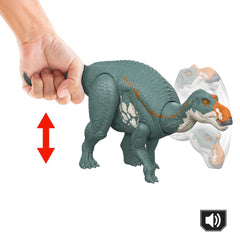 Digital dinosaur collection in the Jurassic World app linked to Maiasaura