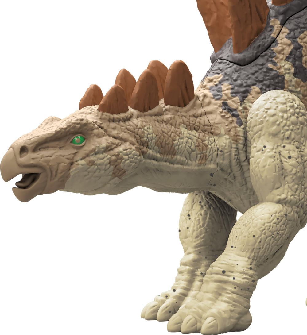 Mattel Jurassic World Strike Attack AR feature via Tracking Code for interactive play.
