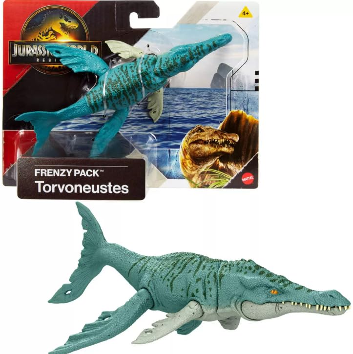 Mattel Jurassic World Torvoneustes figure for imaginative play and display