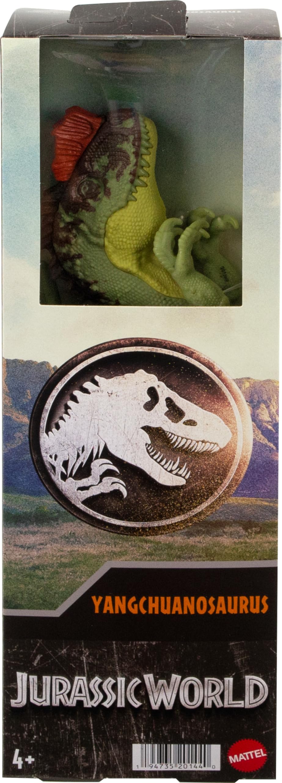 Mattel Jurassic World ideal for travel or outdoor play.