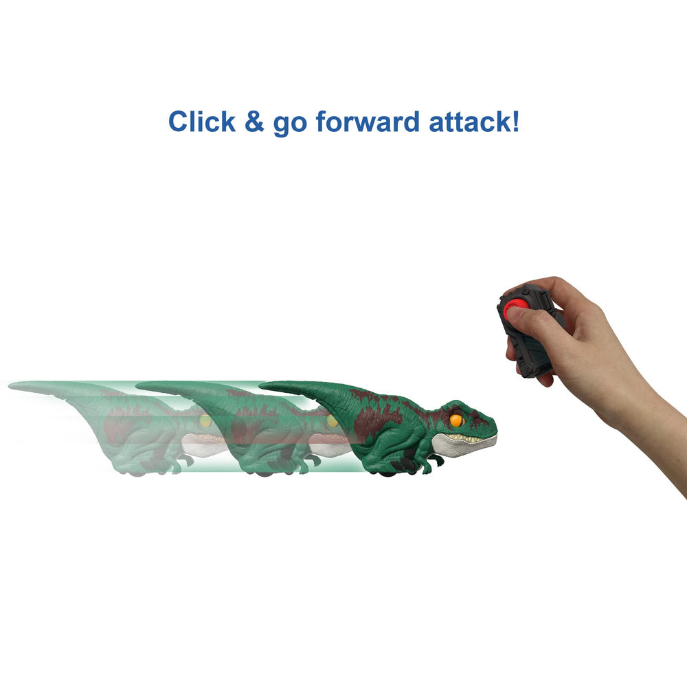 Mattel Velociraptor with clicker control for dynamic actions