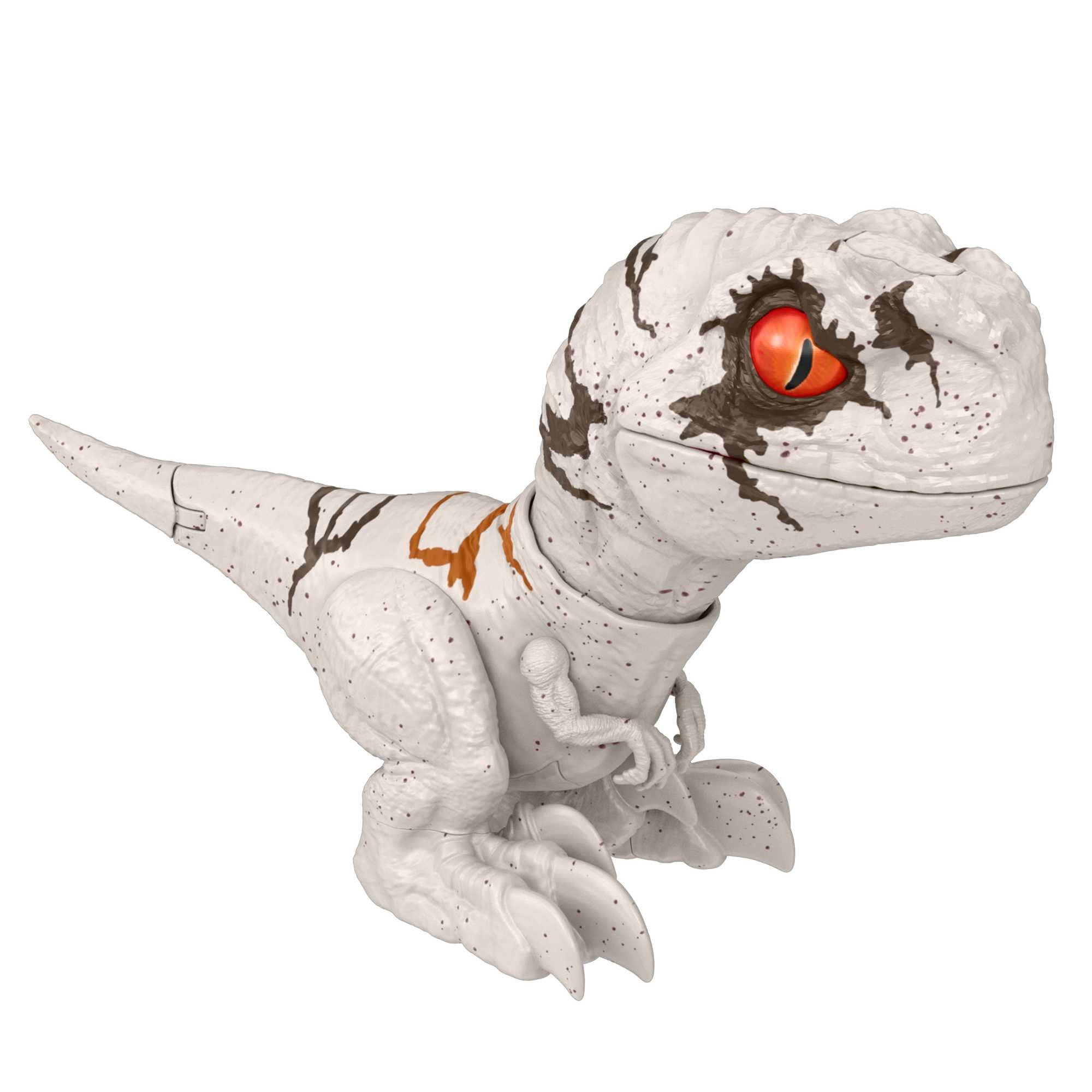 Mattel Jurassic World Uncaged Rowdy Roars figure front view enhances imaginative play